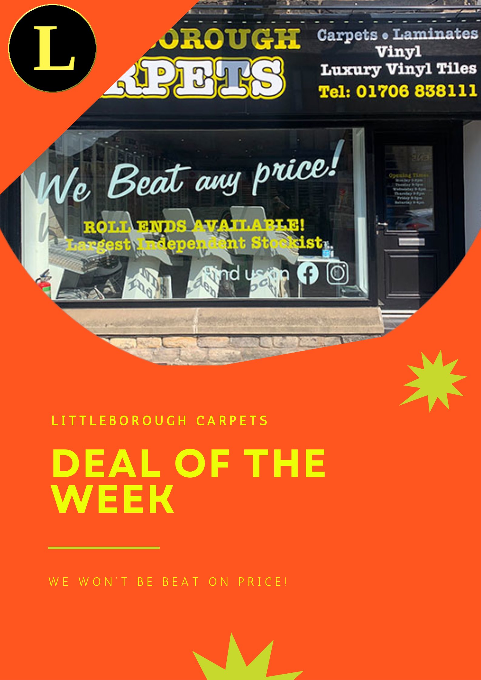 Littleborough Carpets Deal Of The Week